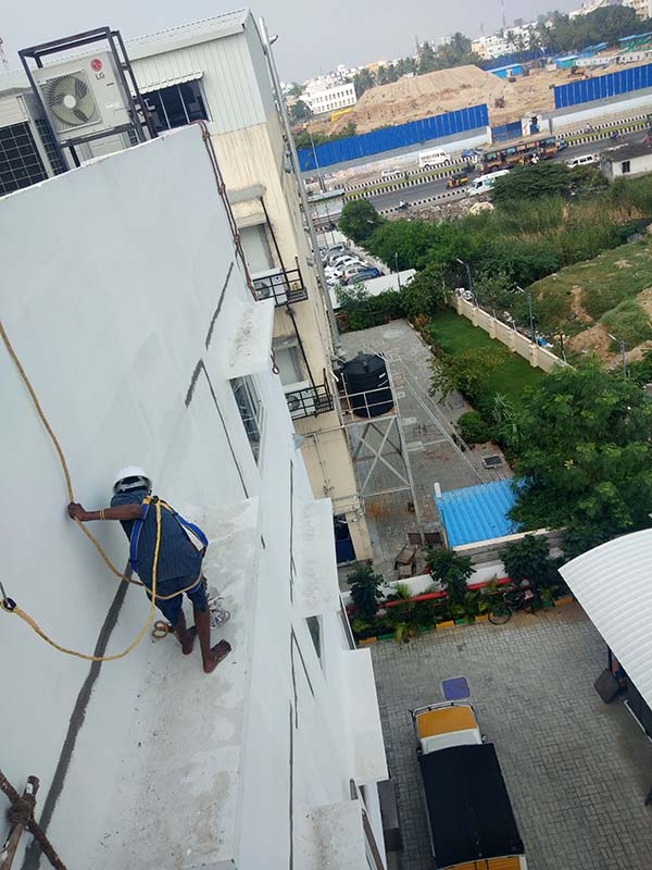 Building Sidewall Waterproofing Services in Chennai