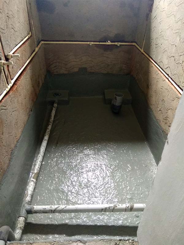 Sunken Waterproofing Solutions for Toiler in Chennai