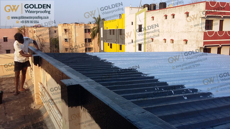 Membrane Treatment - Metal Sheet Bitumen Waterproofing, Thiruvottiyur, Chennai