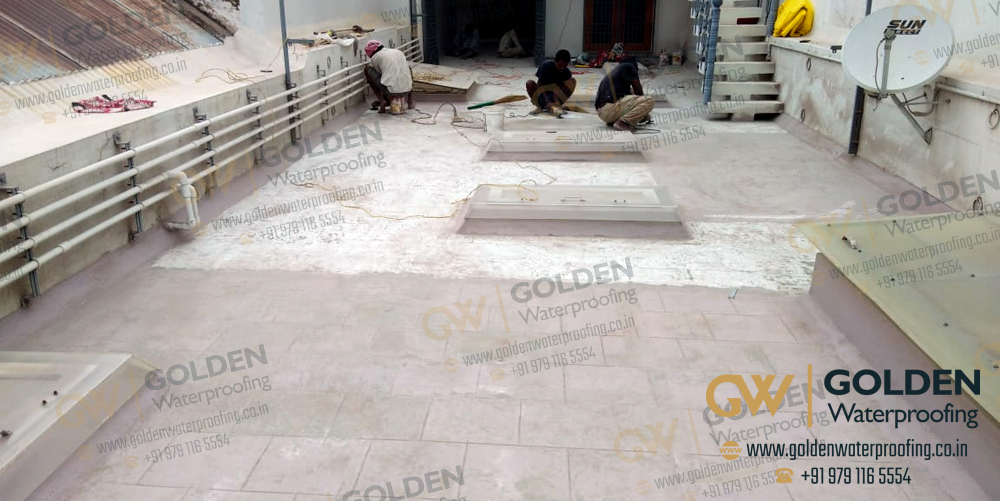 Chemical Waterproofing - Terrace Chemical Waterproofing Treatment, Floor Cleaning, Kanchipuram