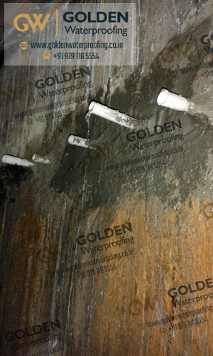 Sump Chemical Grouting Waterproofing Treatment, Poonamallee, Chennai. - www.goldenwaterproofing.co.in